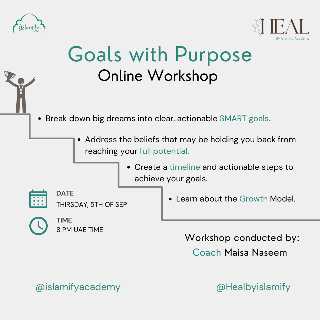 Goals with Purpose workshop registration form